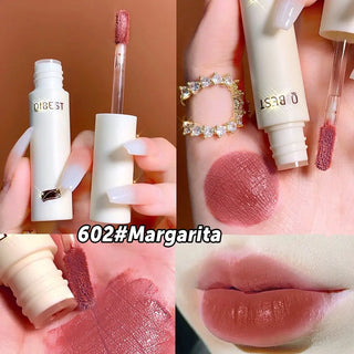 QIBEST Lip Gloss 8 Colors Nude Matte Chocolate Lipstick Waterproof Long Lasting Women Red Lip Tint Velvet Lip Glaze Cosmetics ALODIA STORE