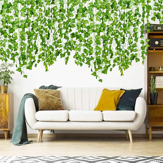 Artificial Plants Home Decor Green Silk Hanging ALODIA STORE