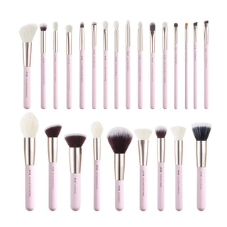 Jessup 25pcs Professional Makeup Brushes Set Natural ALODIA STORE