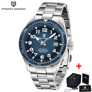 PAGANI DESIGN 2020 Fashion New Men Watch Brand Luxury Waterproof Watch Sports Business Watch Men Stainless Steel Automatic Watch ALODIA STORE
