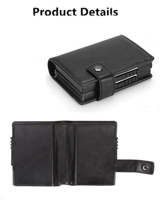 Pu Leather Double Metal ID ALODIA STORE