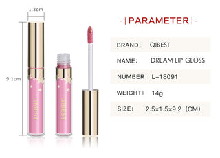 QIBEST Liquid Lipstick Waterproof ALODIA STORE