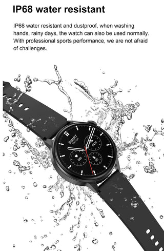 New 390*390 HD Screen NFC Smart Watch Men Bluetooth Call Sport GPS Track Watch Custom Dial Heart Rate ECG PPG Smartwatch For Men ALODIA STORE
