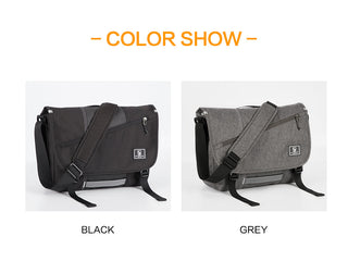 OIWAS Fashion Men Crossbody Messenger Bag 14 Inch Laptop Shoulder Bags Men Casual Sling SchoolBag Briefcase Travel Handbag ALODIA STORE