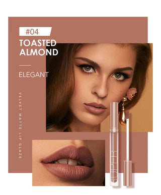 O.TWO.O Liquid Lipstick Matte Lip Gloss Cosmetic Lightweight Lip Glaze Long Lasting Lip Tint  Waterproof 12 Color Lips Makeup ALODIA STORE