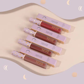 IMAGIC New12-Color Liquid Lipstick Matte Makeup Lips Silky-Smooth Long-Lasting Gloss High Pigment Lip&Cheek Waterproof Lip Mud ALODIA STORE