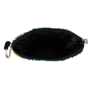 Jomtokoy Cute Sloth printing waterproof Purse Card Key Pouch Small Zipper Coin Purse Card Holder Mini square wallet ALODIA STORE