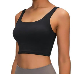 I Love Big Black Cat Graphical Sexy CropTop Adult Humor Fun Flirty Print Tank Tops Hotwife Yoga Sports Fitness Camisole ALODIA STORE