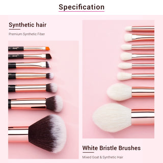 Jessup brushes 15pcs Professional Makeup Brushes Set ALODIA STORE