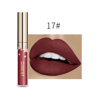 QIBEST Liquid Lipstick Waterproof ALODIA STORE