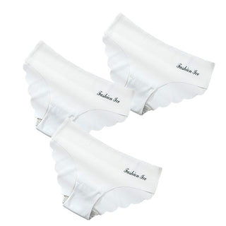 Panties For Women Seamless Panty Set Solid Invisible Underwear Sexy Low Waist Briefs Women's Underpants Lingerie Dropship 3 Pcs ALODIA STORE
