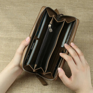 Picture Wallet Business Men Long Large Capacity Clutch Multi-Card ALODIA STORE