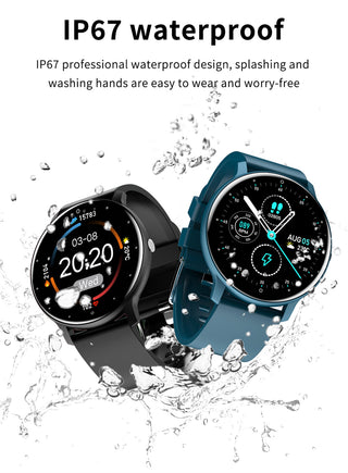 Women Smart Watch Men Smartwatch Heart Rate Monitor Sport Fitness Music Ladies Waterproof Watch For Android IOS Phone ALODIA STORE