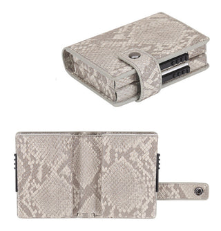 Pu Leather Double Metal ID ALODIA STORE