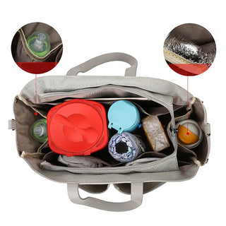 Mommy Diaper Bag Women's Shoulder Messenger Bag Mom Travel Stroller Bag Baby Storage Bag Care ALODIA STORE