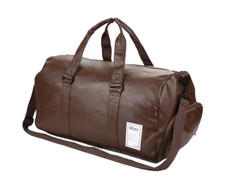 Travel Bag Carry on Luggage Duffel Bags Large PU Leather Tote Belt Weekend Crossbody Bag Overnight Solid sac de voyage XA88WC ALODIA STORE