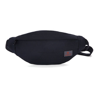 TINYAT New Men Casual Waist Pack Bag Brand Canvas Shoulder Fanny Packs Women Belt Bag Pouch For Money Phone Black Bum Hip Bag ALODIA STORE