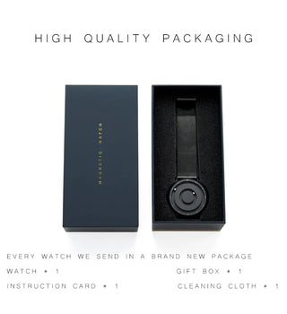 EUTOUR New Innovative Blue Gold Magnetic Metal Multifunctional Watch Men's Fashion Sports Quartz Watch Simple Men's Watch ALODIA STORE