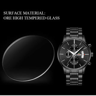 SWISH Men Watch 2022 Waterproof Stainless Steel Sport Quartz Clock Men's Watches Top Brand Luxury Man Wristwatch ALODIA STORE