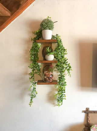 Artificial Plant Vines Wall Hanging Rattan Leaves Branches Outdoor Garden Home Decoration Plastic Fake Silk Leaf Green Plant Ivy ALODIA STORE