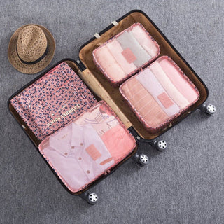 RUPUTIN 6Pcs/set Baggage Travel Organizer Bags waterproof ALODIA STORE