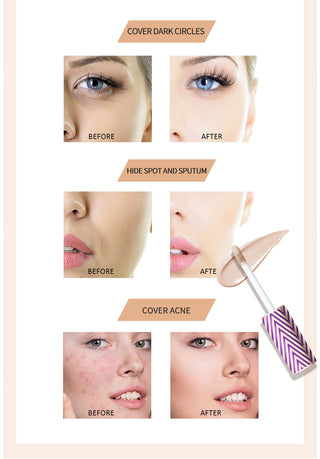 QIBEST Face Concealer Cream Full Cover Makeup ALODIA STORE