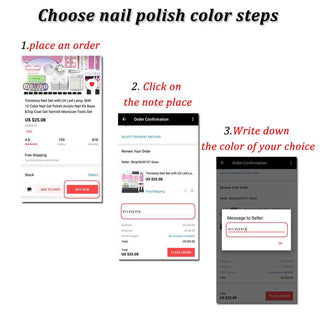 Nail Set with Nail Lamp Manicure Set 40/30/20/10 Color UV Polish ALODIA STORE