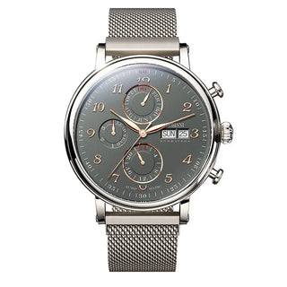 LOBINNI Luxury Mechanical Gear Watch Men gift Seagull Movement Automatic Black Self Winder Sapphire Watch Brand Men Metal Bezel ALODIA STORE
