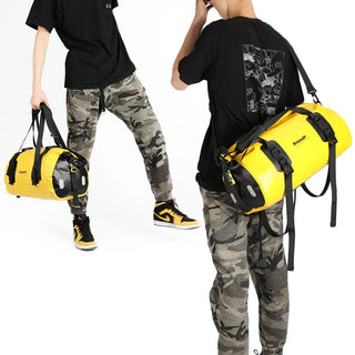 Rhinowalk 20L Waterproof Pannier Bag Multifunctional Bike Bag High Capacity Bicycle Bag Shoulder Bag Bike Accessory ALODIA STORE