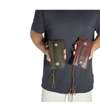 PNDME fashion vintage genuine leather men & women ALODIA STORE