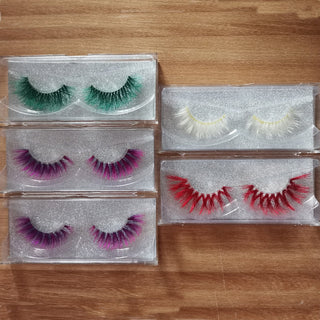 New color 3D mink lashes extension ALODIA STORE