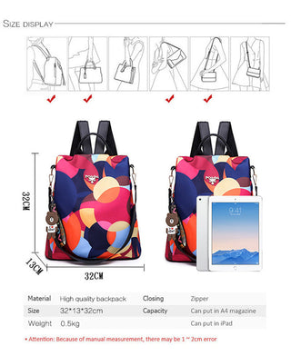 Fashion Backpack Women Shoulder Bags Large Capacity Women Backpack School ALODIA STORE