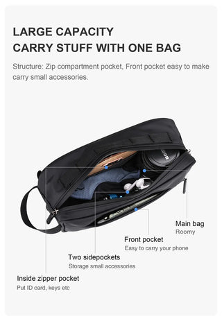 Rhinowalk Handlebar Bag Bicycle Bag Frame Pannier Bag Waterproof Multifunction Portable Shoulder Bag Cycling Bag Bike Accessorie ALODIA STORE