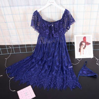 Lingerie Ladies Sexy lace Nightdress M-3XL ALODIA STORE