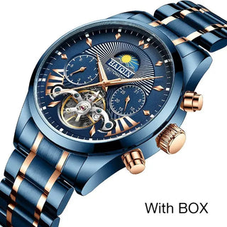 HAIQIN men's/mens watches top brand luxury automatic/mechanical/luxury watch men sport wristwatch mens reloj hombre tourbillon ALODIA STORE