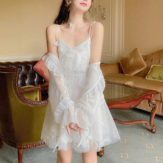 French Fairy Dress Women Elegant Sleeveless ALODIA STORE