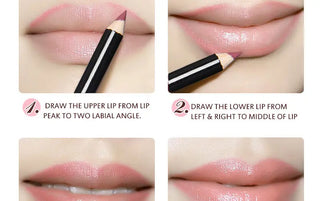 QIBEST 12Colors Lip Liner Lip Makeup Long-lasting Matte Lipliner Pencil Waterproof Moisturizing Lipstick Contour Cosmetics TSLM2 ALODIA STORE