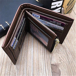 Engraved Wallets Men Short Purse ALODIA STORE