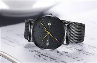 NIBOSI Ultra Thin Fashion Men Watch Top Luxury Brand Business Quartz Watches Waterproof Sports Watch Men Clock Relogio Masculino ALODIA STORE