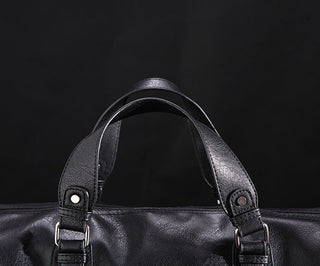 Fashion Men's Travel Bags Luggage Waterproof Suitcase Duffel Bag Big Large Capacity Bags Casual High-Capacity PU Leather Handbag ALODIA STORE