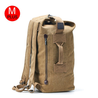 Large Man Travel Bag Mountaineering Backpack Male Luggage Canvas Bucket Shoulder Army Bags For Boys Men Backpacks mochilas XA88C ALODIA STORE