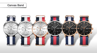 MEGIR Watch Men Stainless Steel Quartz Men Watches Chronograph Watch Clock Men Relogio Masculino for Male Students Relogios ALODIA STORE