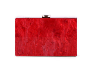 Gnirue New Wallet Fashion Women Messenger Bags Elegant Pearl Acrylic Clutch Vintage Woman Party Pure White Shoulder Evening bag ALODIA STORE