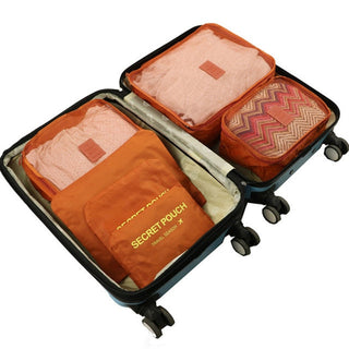 RUPUTIN 6Pcs/set Baggage Travel Organizer Bags waterproof ALODIA STORE