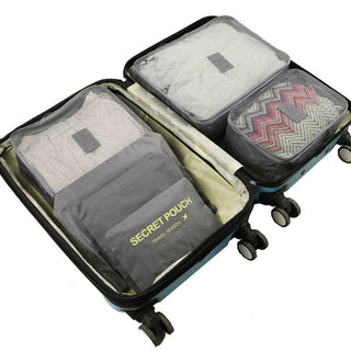 RUPUTIN 6Pcs/set Baggage Travel Organizer Bags waterproof ALODIA STORE