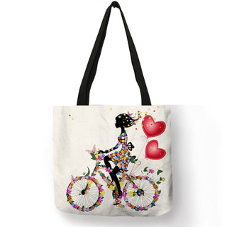 Romantic Pattern Sac Feminin Women Totes Flowered ALODIA STORE