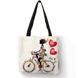 Romantic Pattern Sac Feminin Women Totes Flowered ALODIA STORE