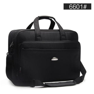 Large Capacity Business Men 17 Inches Briefcases Black Bags Men's Waterproof Computer Laptop Briefcase Male Travel Shoulder Bag ALODIA STORE