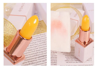 O.TWO.O Lip Balm Temperate Changing Lipstick Long Lasting Hygienic Moisturizing Lipstick Anti Aging Makeup Pink Lip Care ALODIA STORE