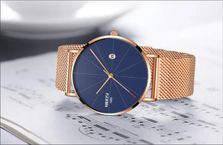 NIBOSI Ultra Thin Fashion Men Watch Top Luxury Brand Business Quartz Watches Waterproof Sports Watch Men Clock Relogio Masculino ALODIA STORE